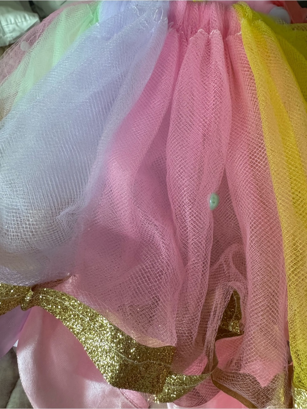 Unicorn Rainbow Tutu Dress Girls Size 7 - Picture 12 of 17